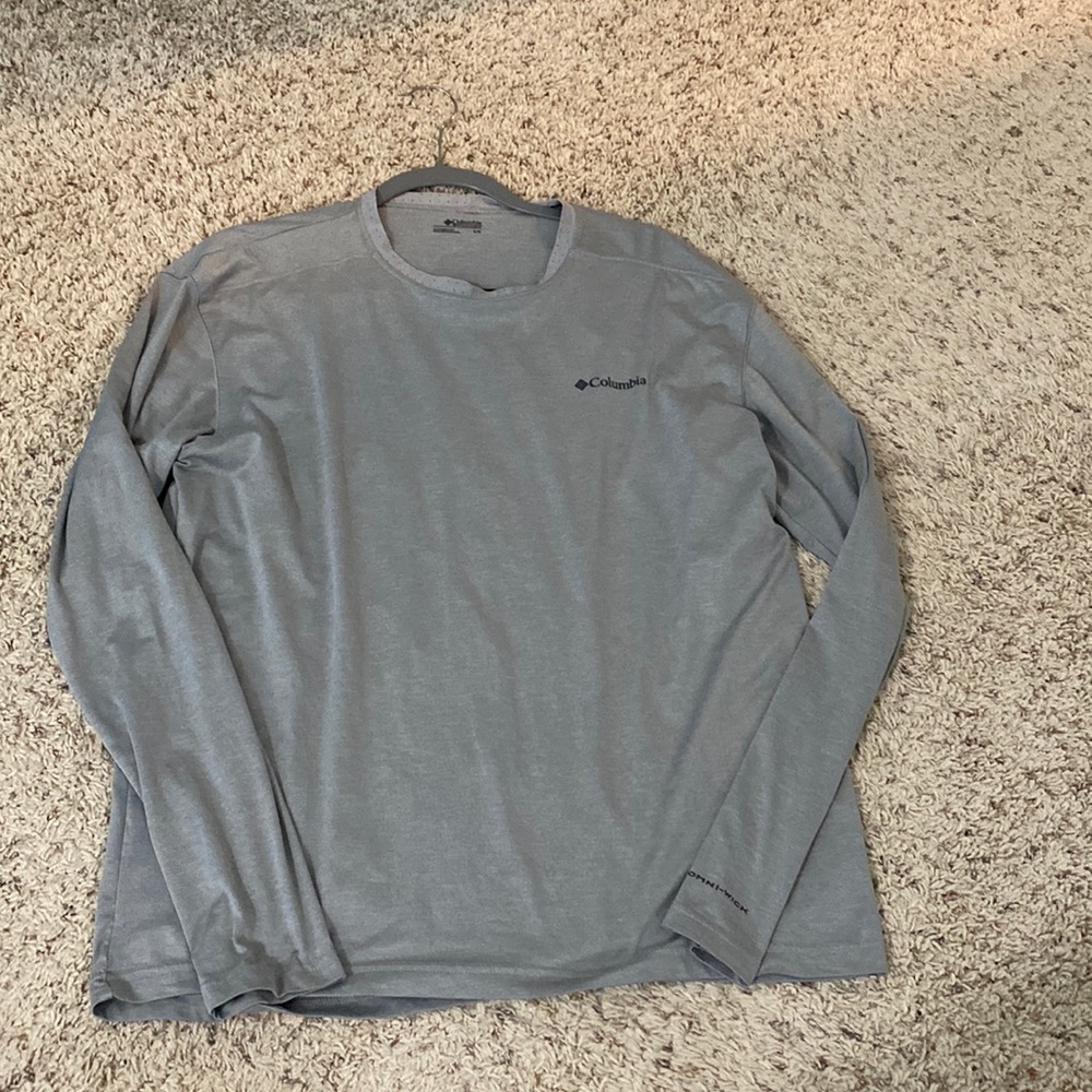 Mens Columbia long sleeve shirt